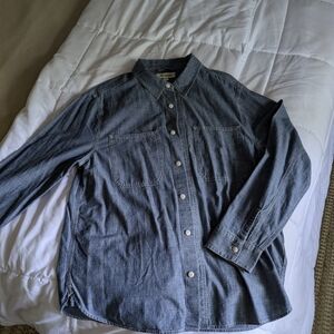 NWT Madewell Men's Japanese Denim Shirt